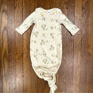 Hanna Andersson Baby Gown 0-3 months 50cm Disney Winnie the Pooh